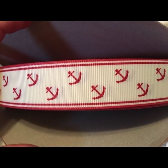 5/$24 grosgrain Ribbon 7/8” 5 yards anchor sail - Picture 7 of 9